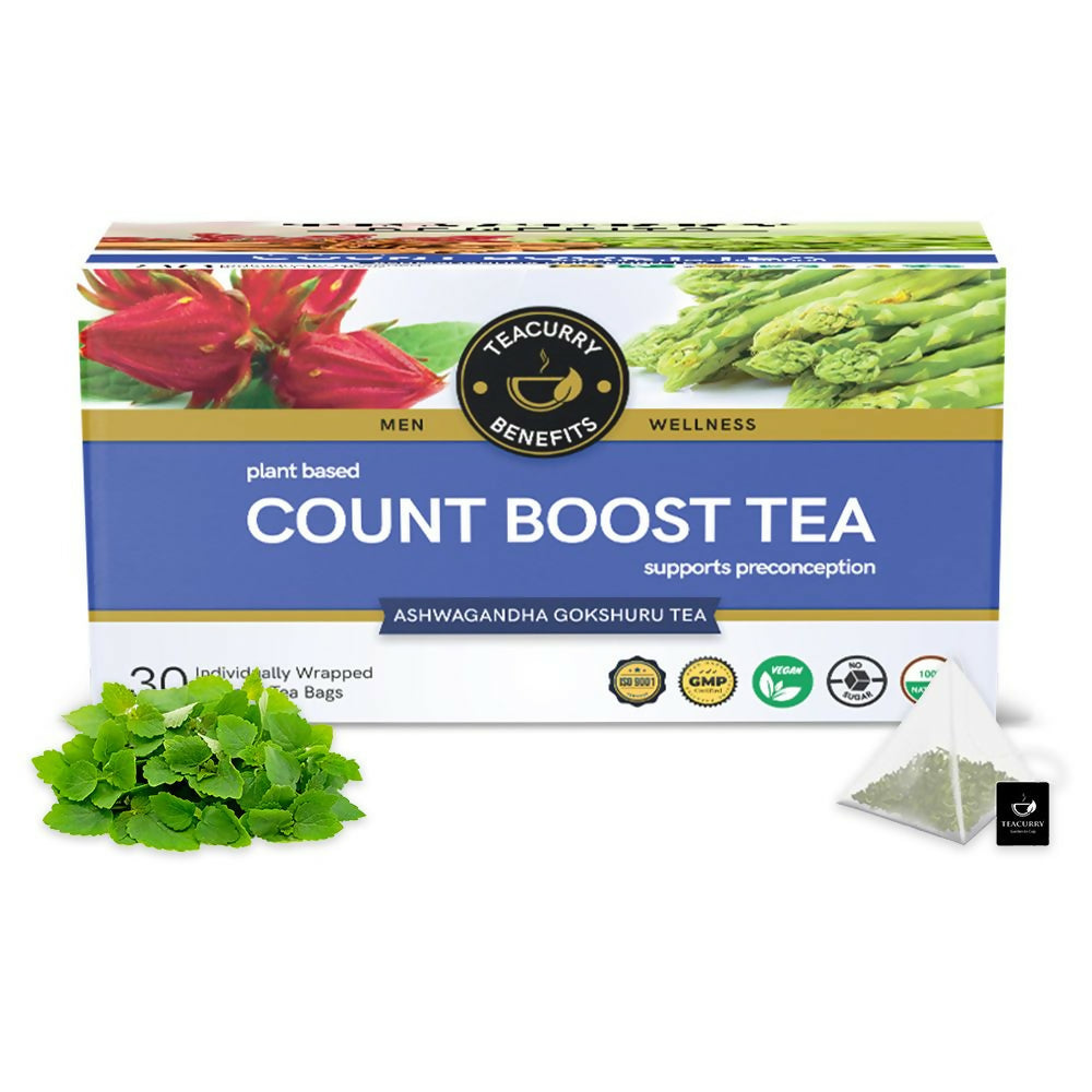 Teacurry Count Boost Tea For Men - Safuron