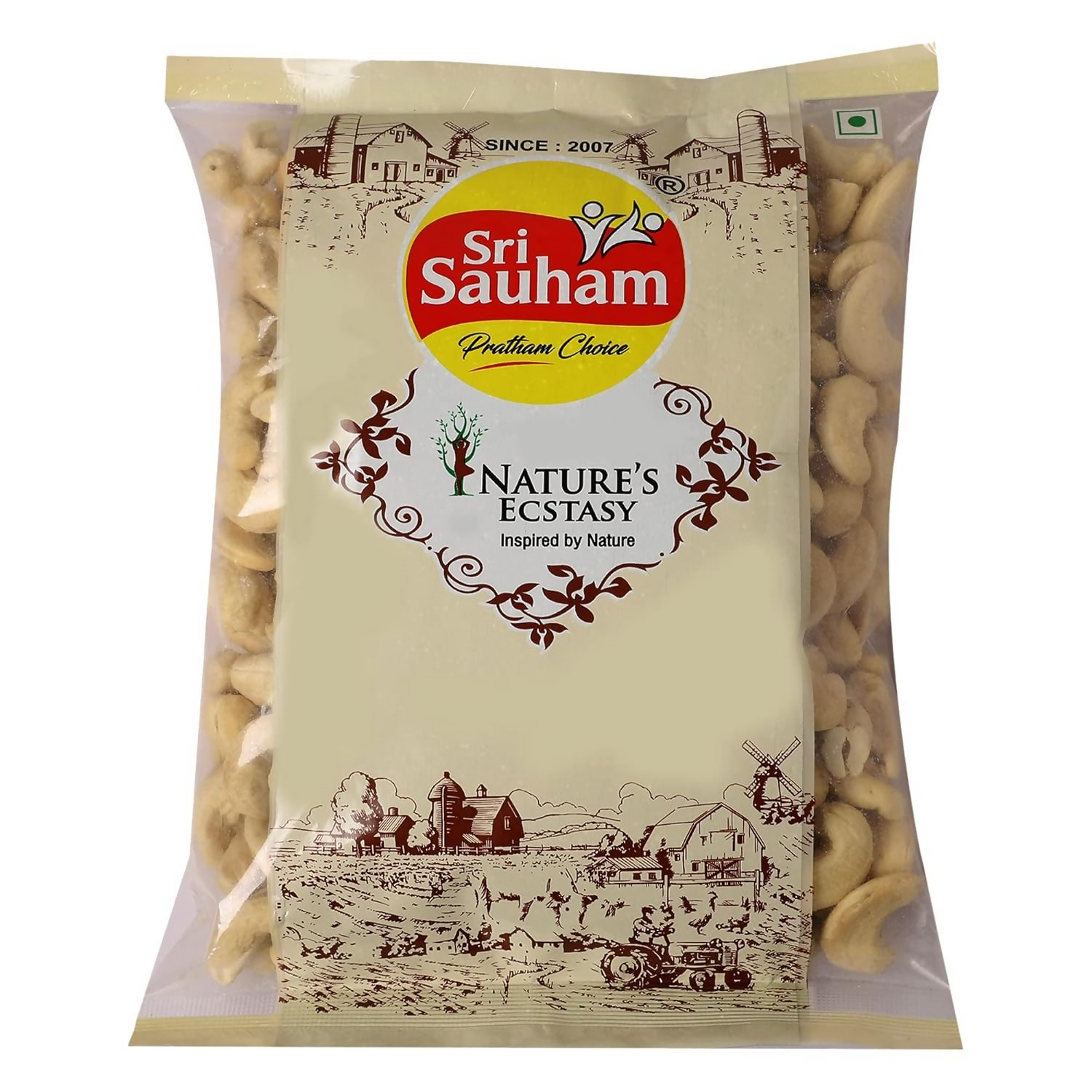 Sri Sauham Premium Dry Fruits – Natural Raw Cashew Nuts - Safuron