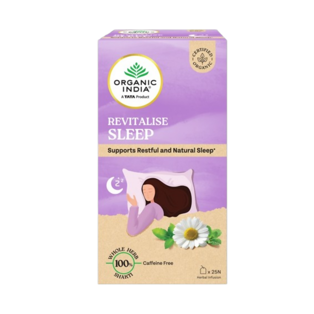 Organic India Revitalise Sleep Teabags - Safuron