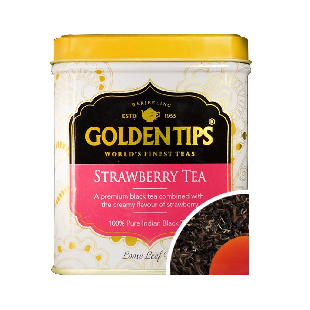 Golden Tips Loose Leaf Black Tea - Tin Can - Safuron