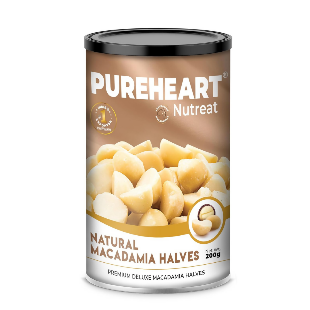 Pureheart Natural Macadamia Halves - Safuron