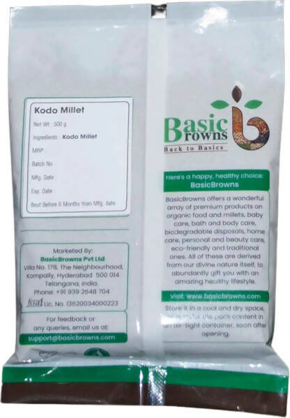 BasicBrowns Kodo Millet BasicBrowns