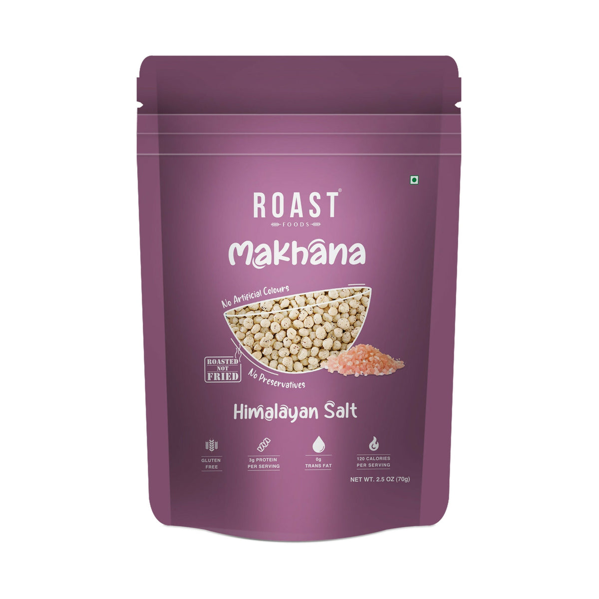 Roast Foods Makhana Himalayan Salt Roast Foods
