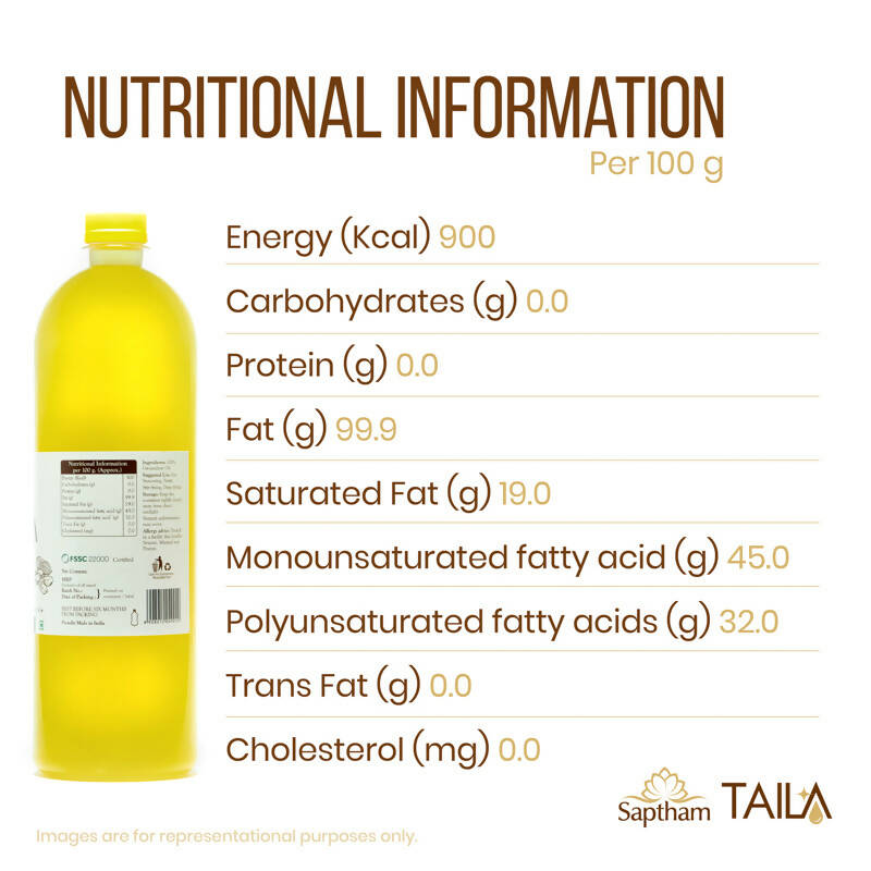 Saptham Taila Groundnut Oil Saptham