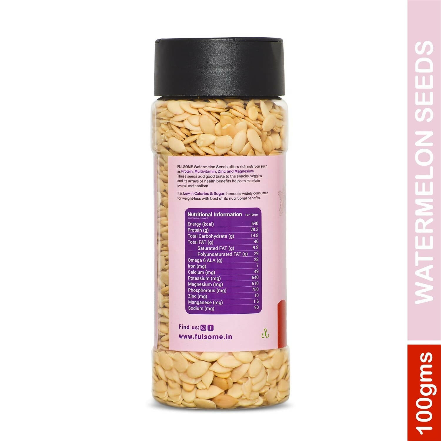 Fulsome Raw Watermelon Seeds Fulsome