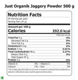 Just Organik Jaggery Powder (Shakkar) Just Organik