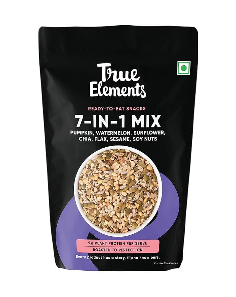 True Elements 7 in 1 Super Seeds & Nut Mix - Safuron