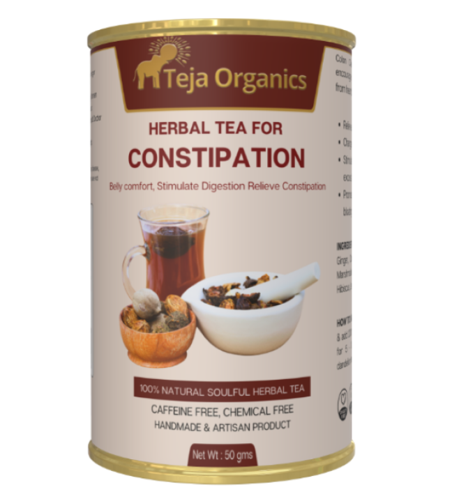 Teja Organics Herbal Tea for Constipation - Dista