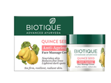 Biotique Advanced Ayurveda Quince Seed Anti-Ageing Face Massage Cream - Safuron