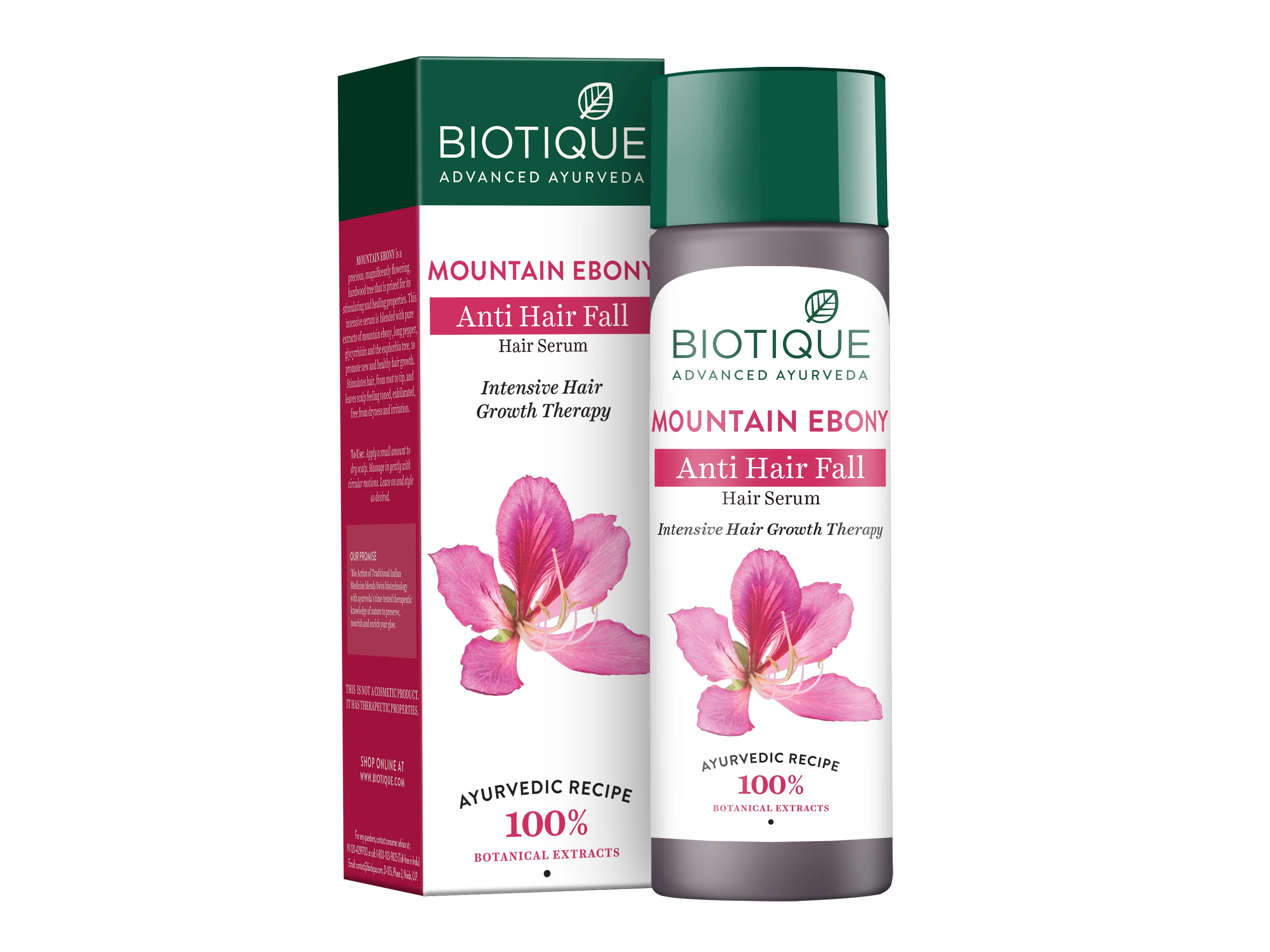 Biotique Advanced Ayurveda Bio Mountain Ebony Vitalizing Serum For Falling Hair - Safuron