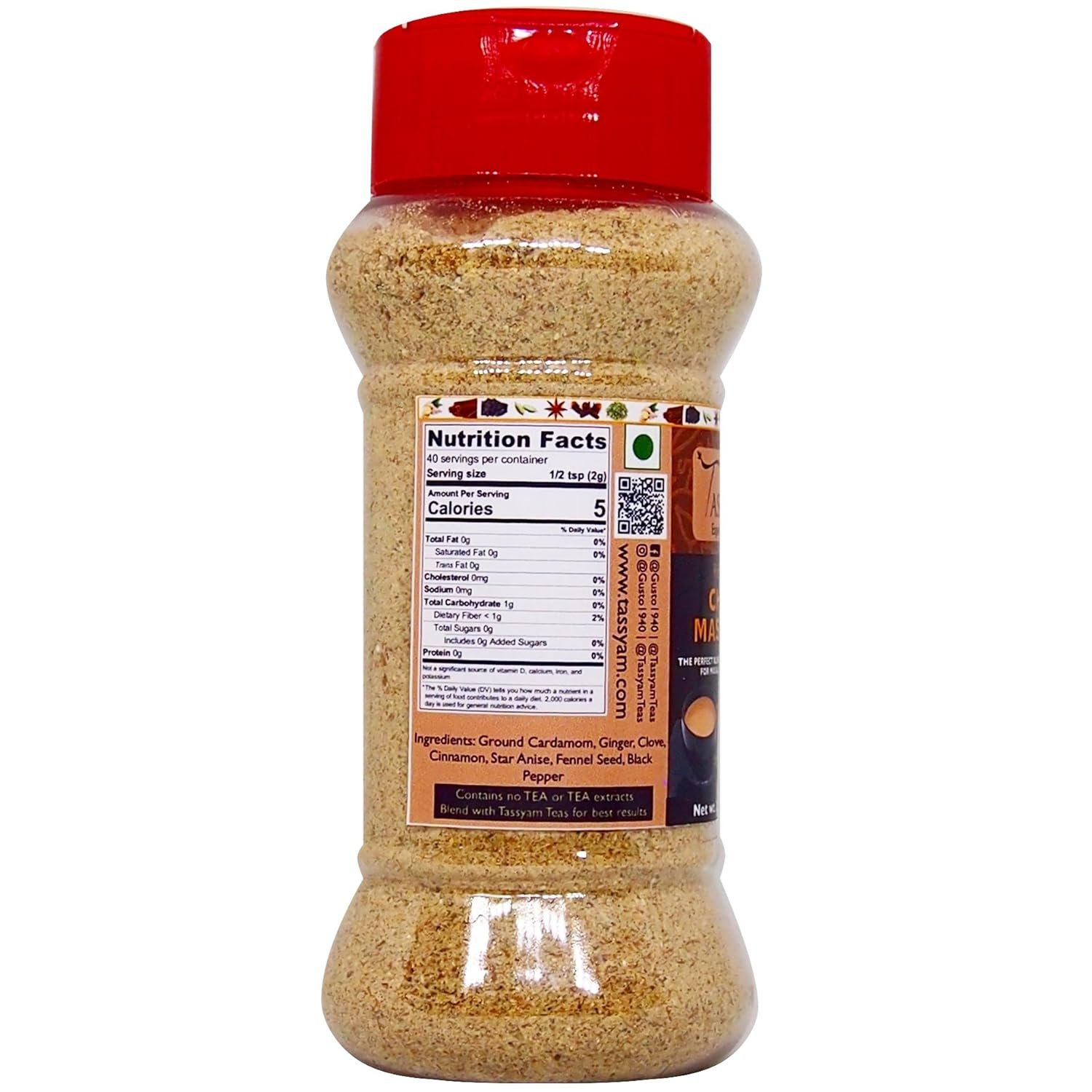 Tassyam Organics Chai Masala Tassyam Organics