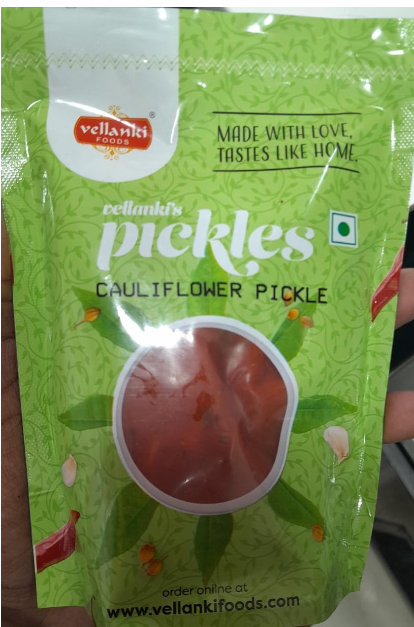 Vellanki Foods - Cauliflower Pickle / Gobhi Ka Achaar Vellanki Foods