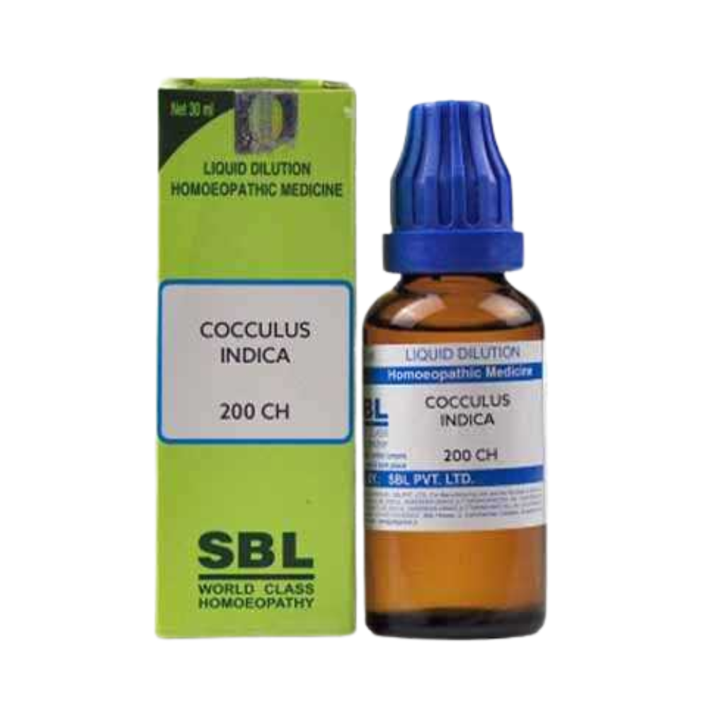 SBL Homeopathy Cocculus Indicus Dilution - Safuron