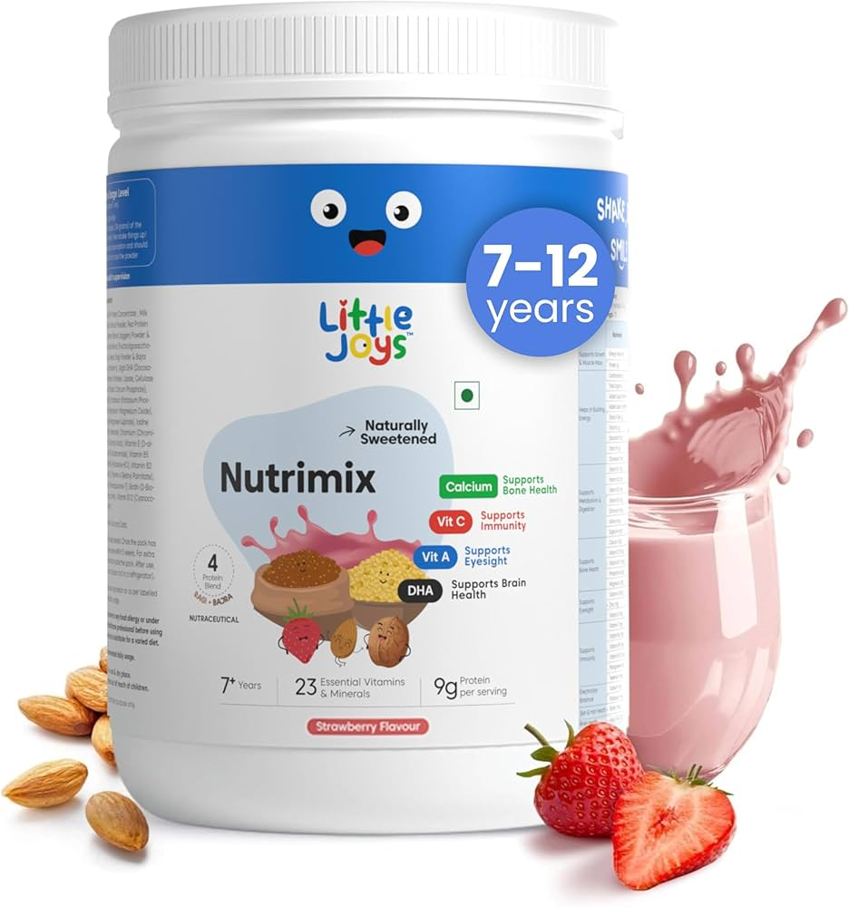 Little Joys Nutrimix Nutrition Powder for Kids (7-12 Yr) - Safuron