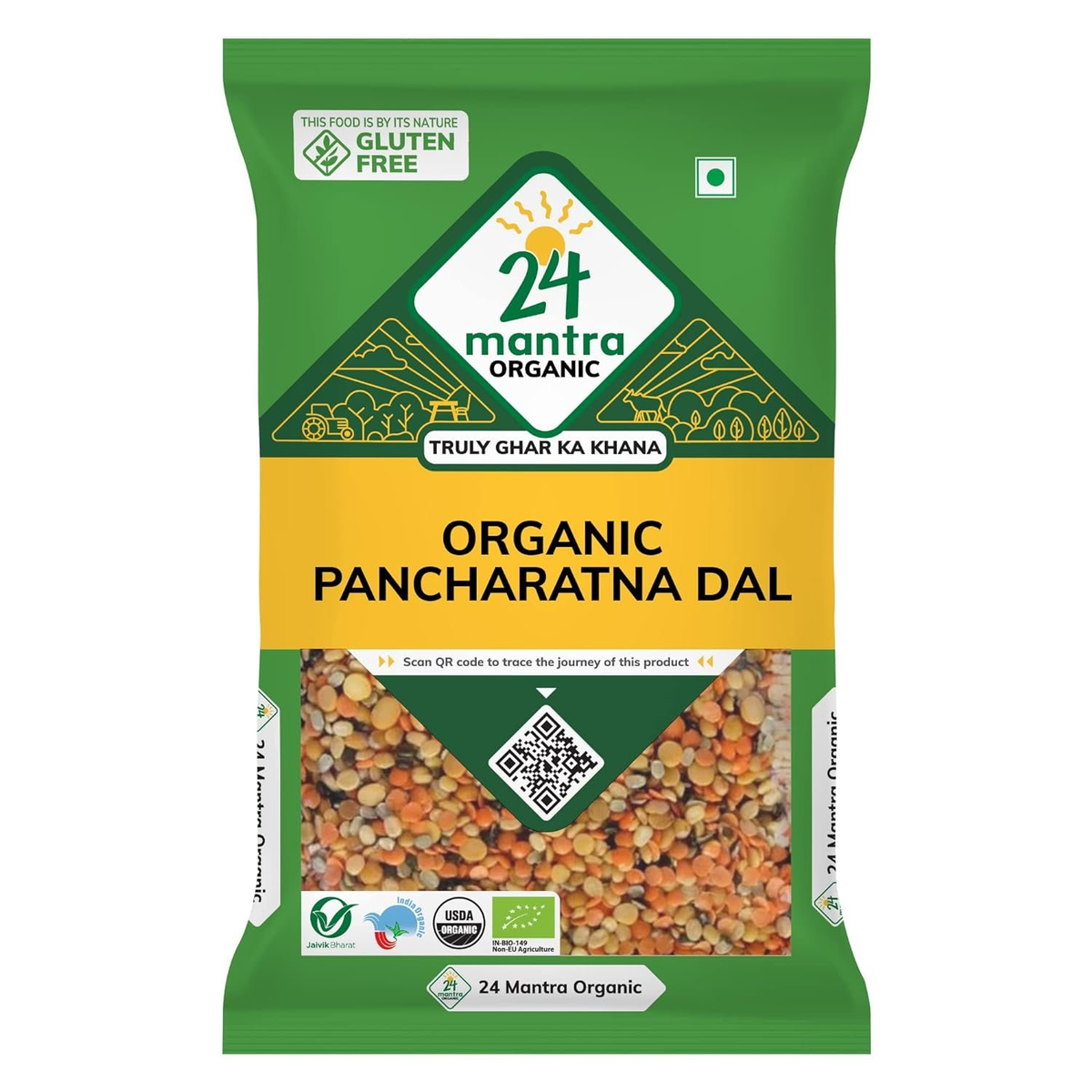 24 Mantra Pancharatna Dal / Mix Dal 24 Mantra Organic