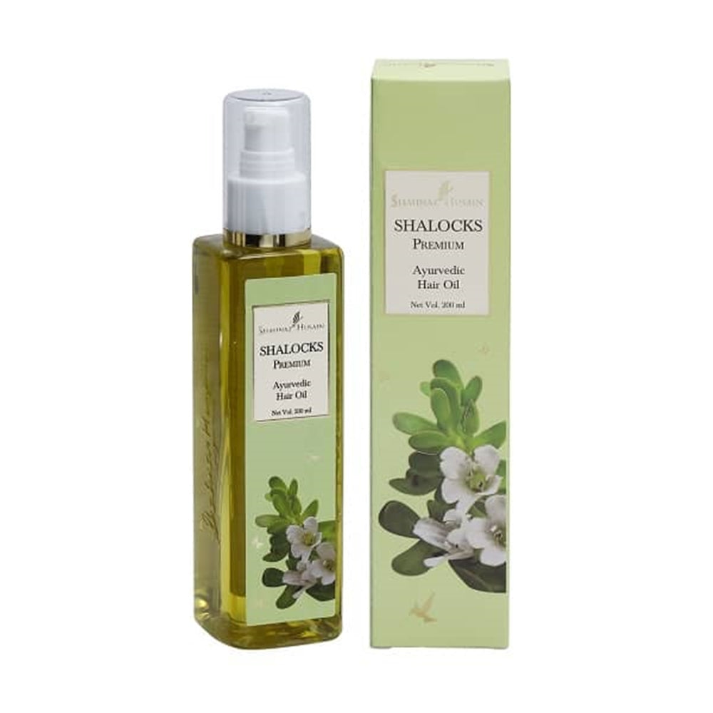 Shahnaz Husain Shalocks Plus Ayurvedic Oil - safuroncart
