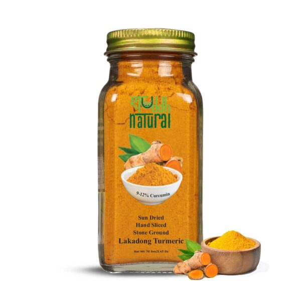 Shuddh Natural Lakadong Turmeric Powder - Safuron