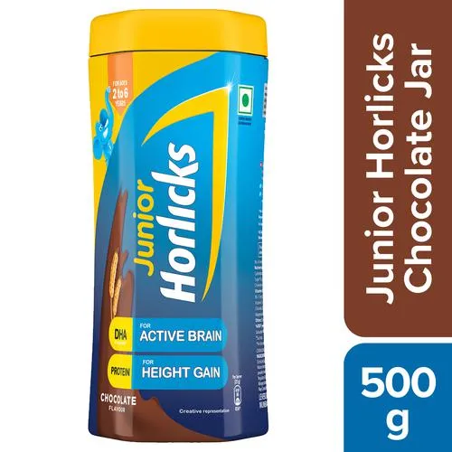 Junior Horlicks (2 to 6 Years), Children's Health Drink for Overall Growth - Safuron