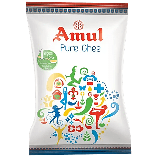 Amul Pure Ghee - Enriched Taste & Rich Aroma - Safuron
