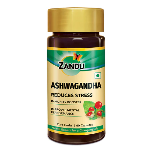 Zandu Ashwagandha Immunity Booster Capsules - safuroncart