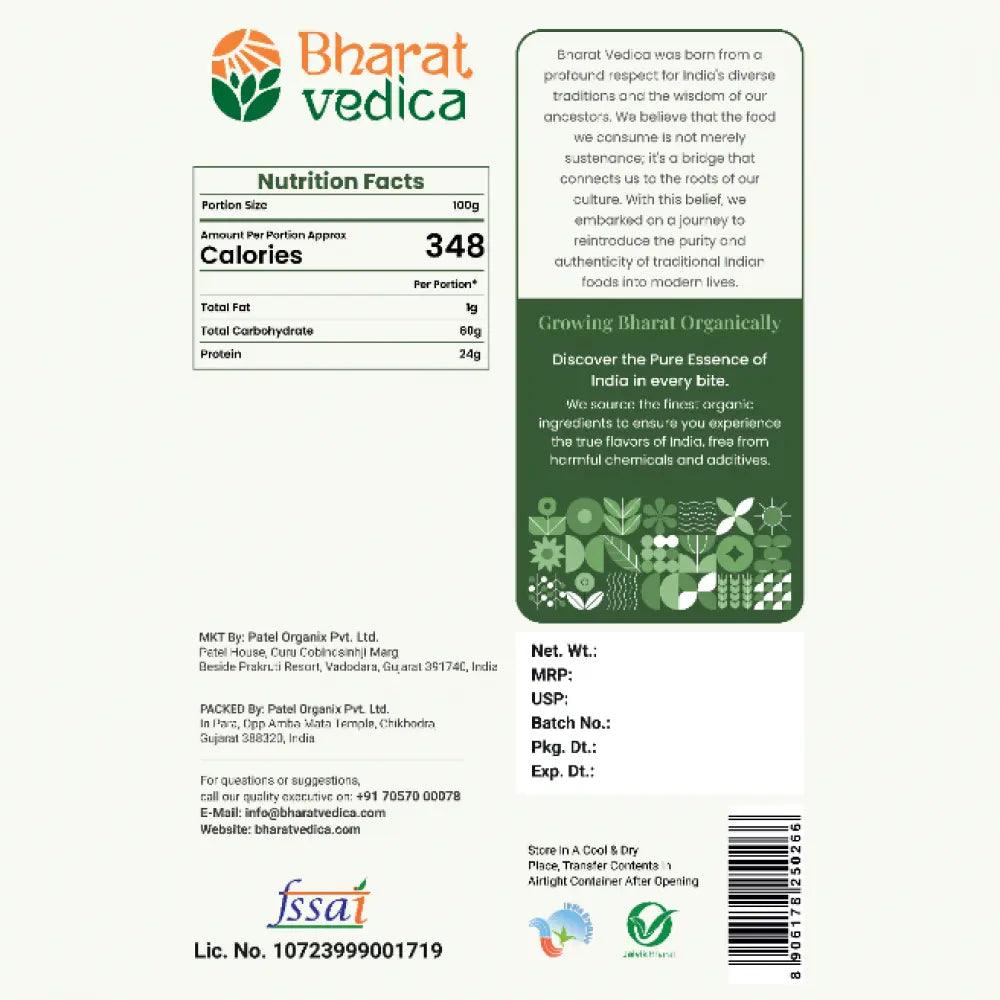 Bharat Vedica Organic Green Gram Split - Organic Moong Dal Chilka Bharat Vedica