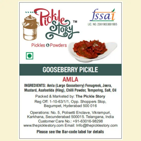 The Pickle Story Amla & Gooseberry Pickle The Pickle Story