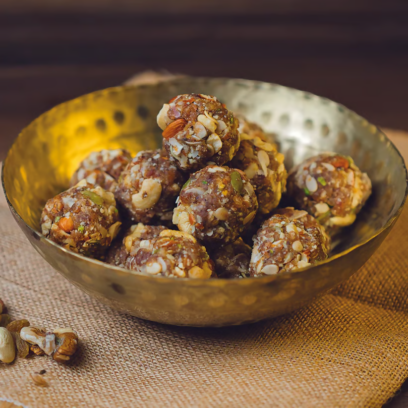 Tenali Ruchulu Dry Fruit Laddu - Dista