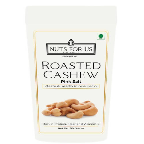 Nuts For Us Roasted Cashews in Pink Salt (Slightly Salted) - Safuron