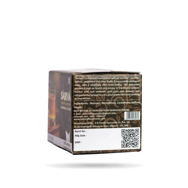 S N Pandit Ayurveda Sariva – Enriched with Saffron S N Pandit Ayurveda