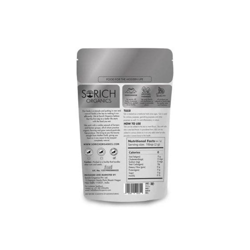 Sorich Organics Tulsi Herbal Tea Sorich