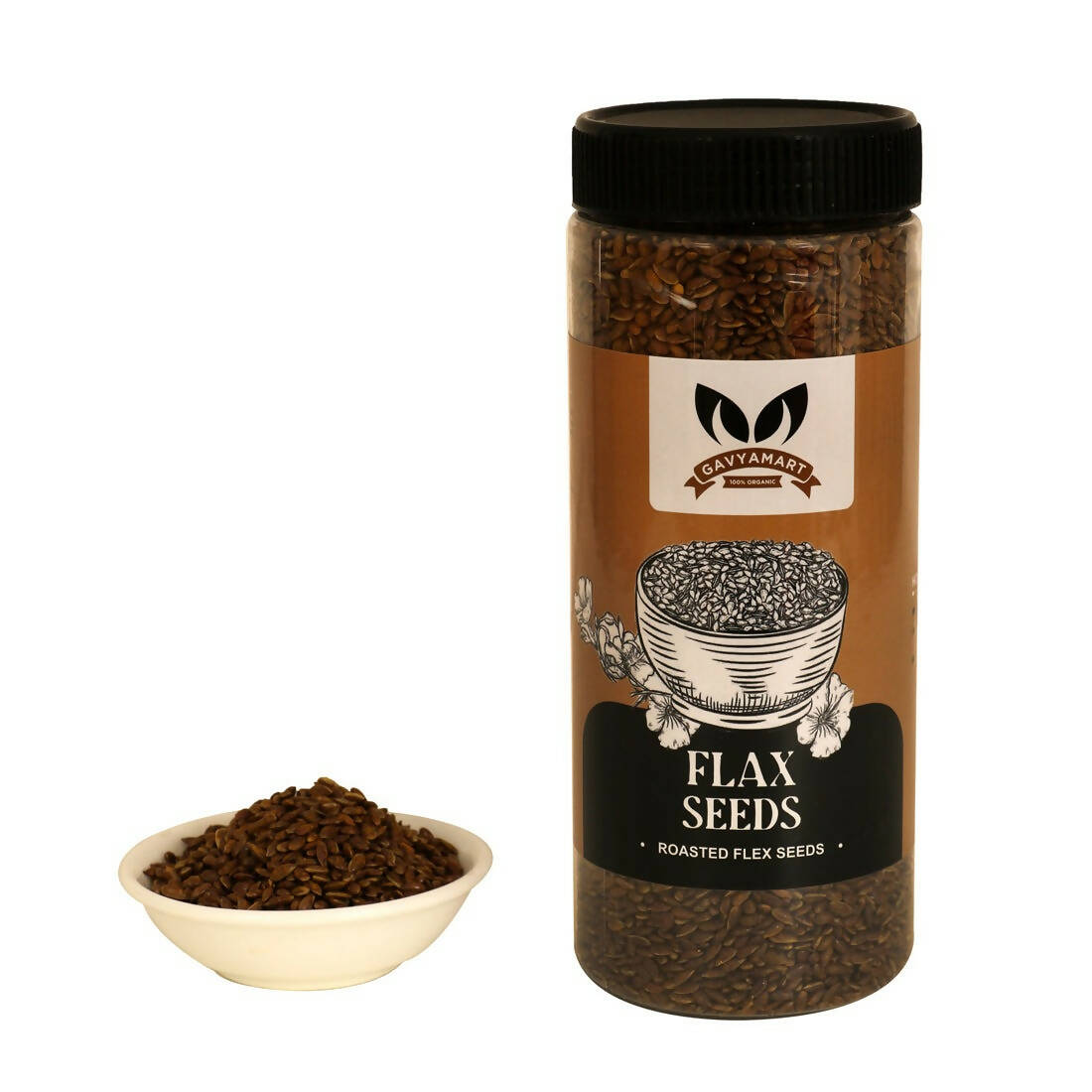 Gavyamart Organic Flax Seeds Gavyamart