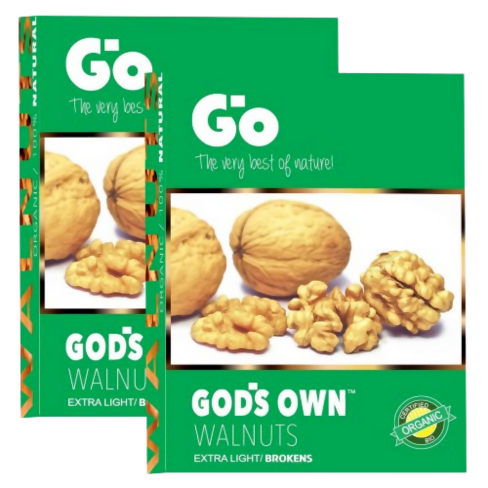 Go Kashmiri Extra Light Broken Walnut Kernels Without Shells - Dista