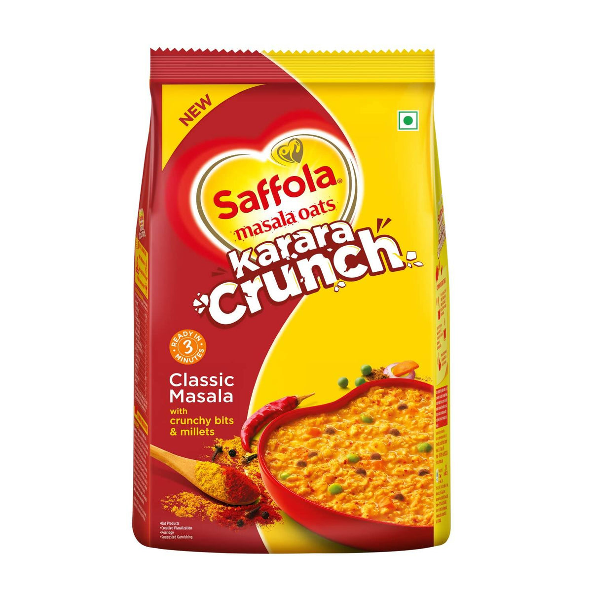 Saffola Karara Crunch Masala Oats Saffola