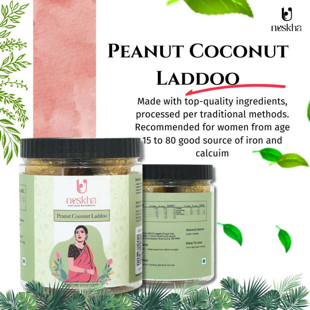 Nuskha Peanut Coconut Laddoo For Pregnancy Nuskha