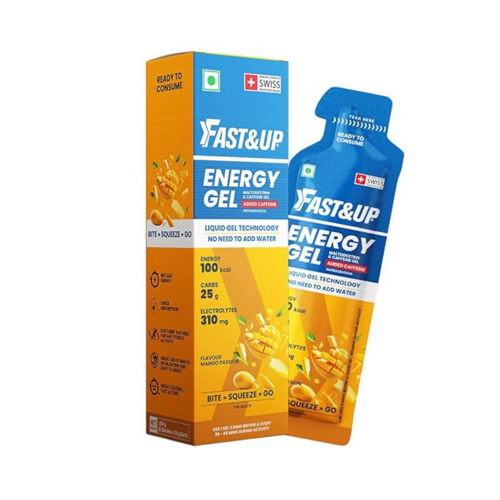 Fast&Up Energy Gel-Mango Passion Flavour - Safuron