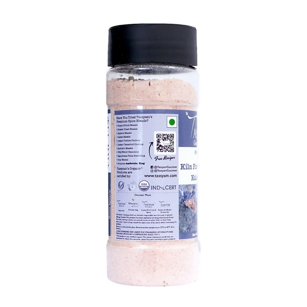Tassyam Organics Black Rock Salt Powder Tassyam Organics
