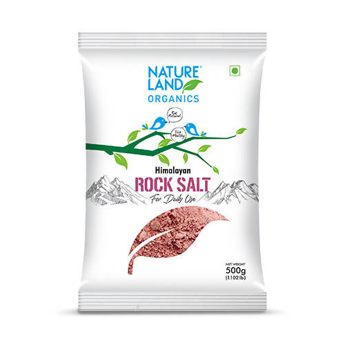 Nature Land Organics Himalayan Pink Rock Salt - Safuron