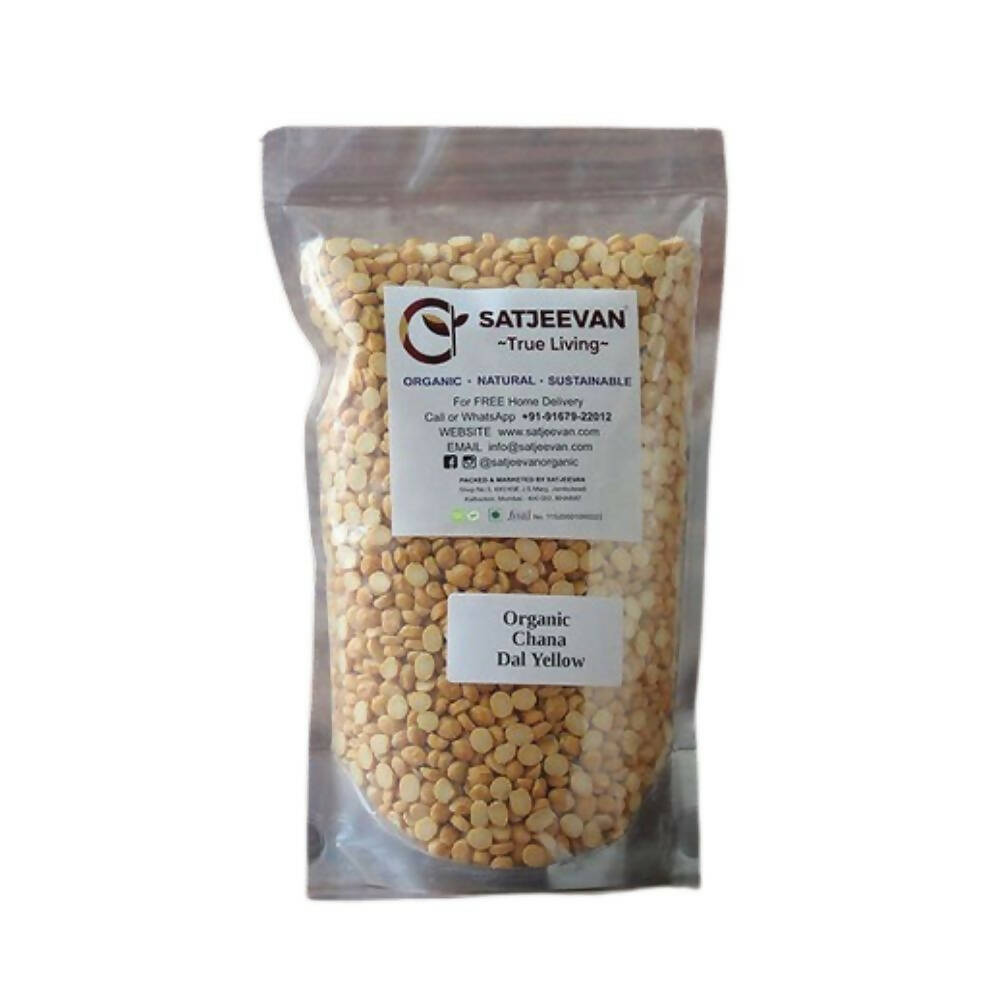 Satjeevan Organic Chana Dal Yellow Satjeevan