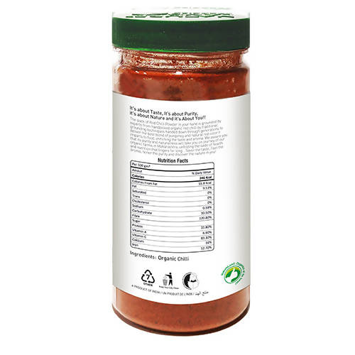 Nature Land Organics Red Chilli Powder Nature Land Organics