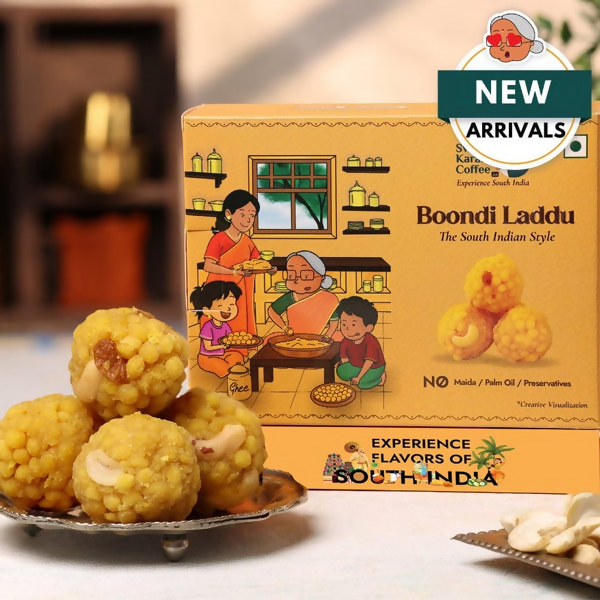 Sweet Karam Coffee Boondi Laddu Sweet Karam Coffee