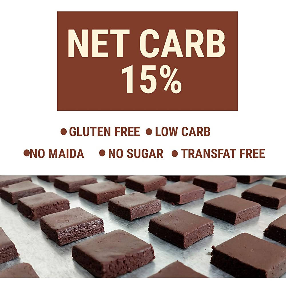 NutroActive Desi Ghee Barfi Hazelnut Chocolate NutroActive