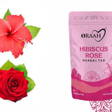 Oraah Hibiscus Rose Herbal Tea Oraah