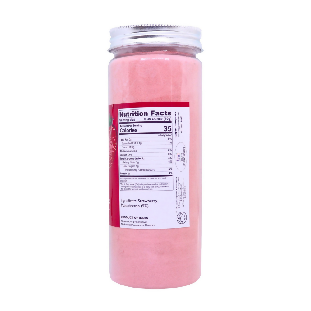 Tassyam Organics Intense Strawberry Powder Tassyam Organics