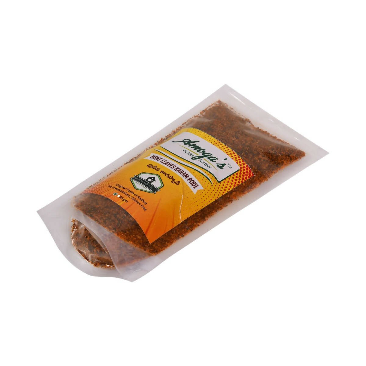 Amoga's Pickles Factory Mint Leaves Karam Podi Amoga's Pickles Factory