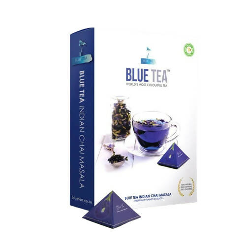 Blue Tea Indian Chai Masala Tea Bags - Safuron