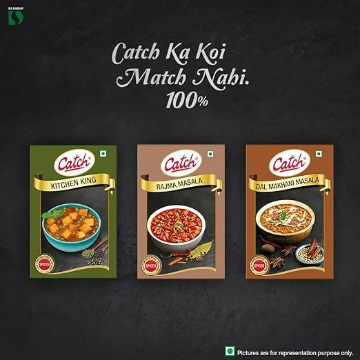 Catch Masala Powder Combo - Kitchen King 100 gms + Rajma Masala 100 gms + Dalmakhani Masala 100 gms Catch