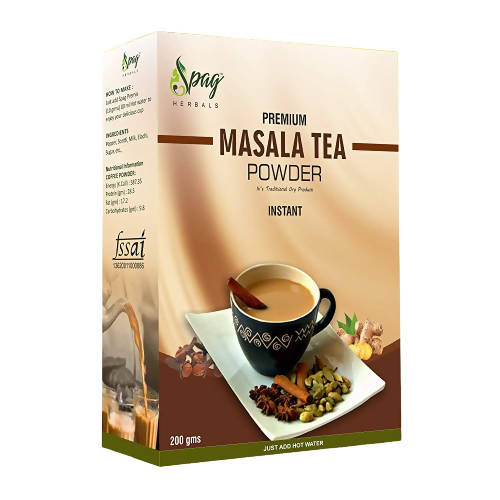 Spag Herbals Premium Instant Masala Tea Powder - Safuron