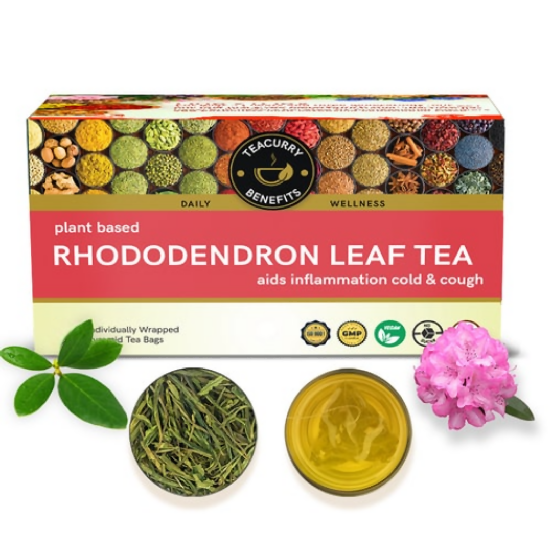 Teacurry Rhododendron Leaf Tea Bags Teacurry