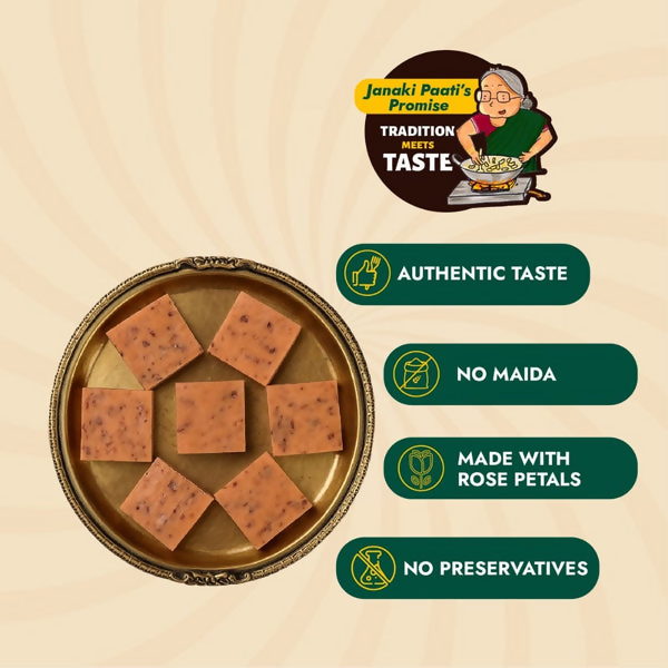 Sweet Karam Coffee Rose Milk Burfi Sweet Karam Coffee