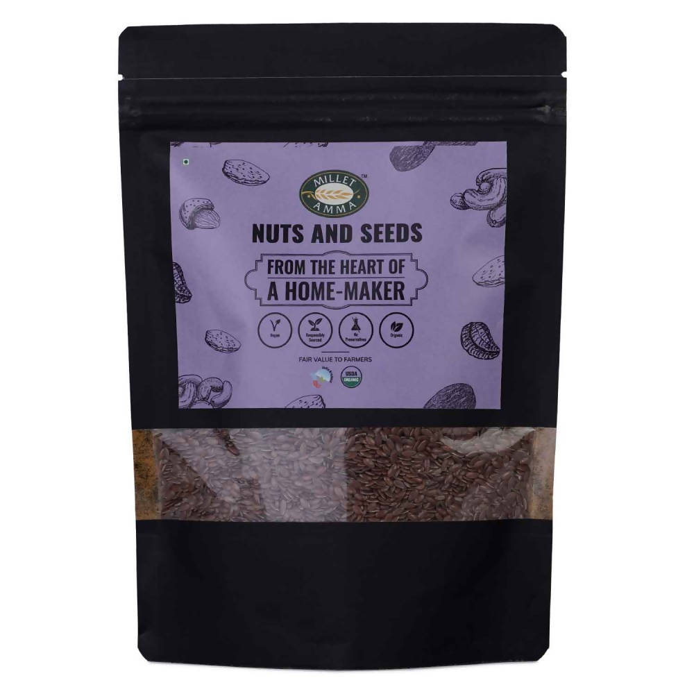 Millet Amma Organic Flax Seeds - Safuron